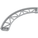 LEGO Medium Stone Gray Rail 13 x 13 Curved with Edges (25061)